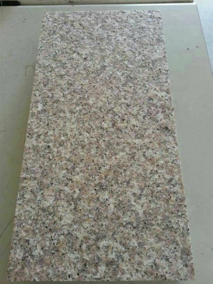 Flamed G648 granite paving